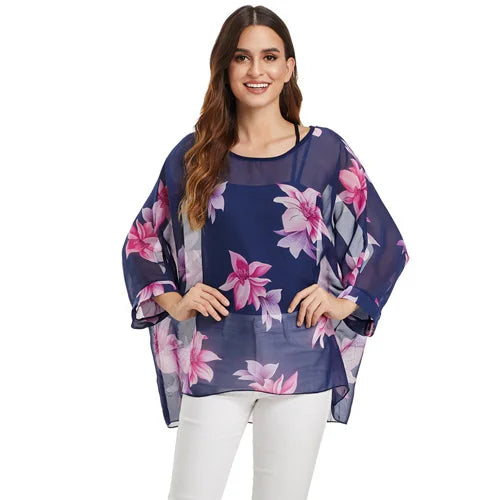 BHflutter Women Blouses Plus Size 2019