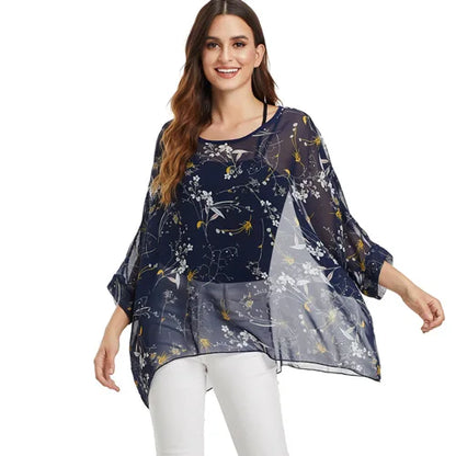 BHflutter Women Blouses Plus Size 2019