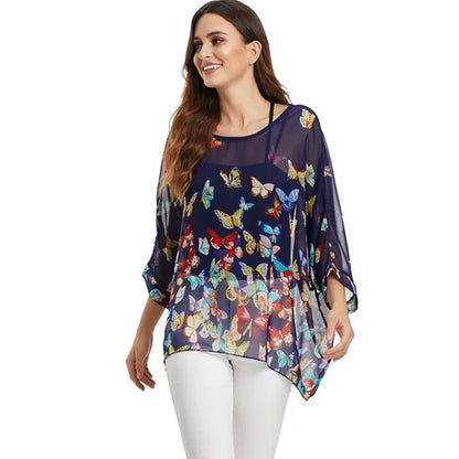 BHflutter Women Blouses Plus Size 2019