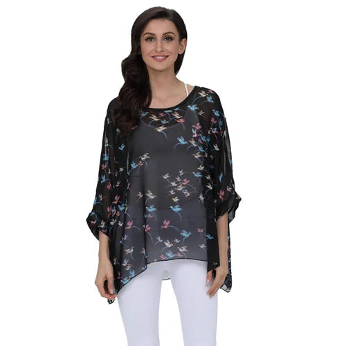 BHflutter Women Blouses Plus Size 2019