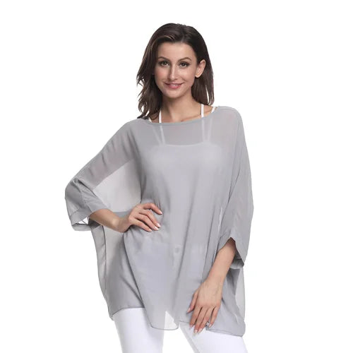 BHflutter Women Blouses Plus Size 2019