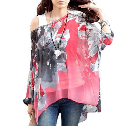 BHflutter Women Blouses Plus Size 2019